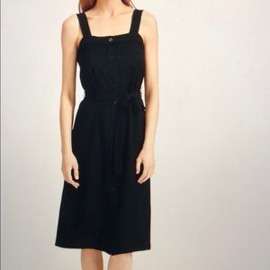 Everlane Black Go Weave Picnic Dress